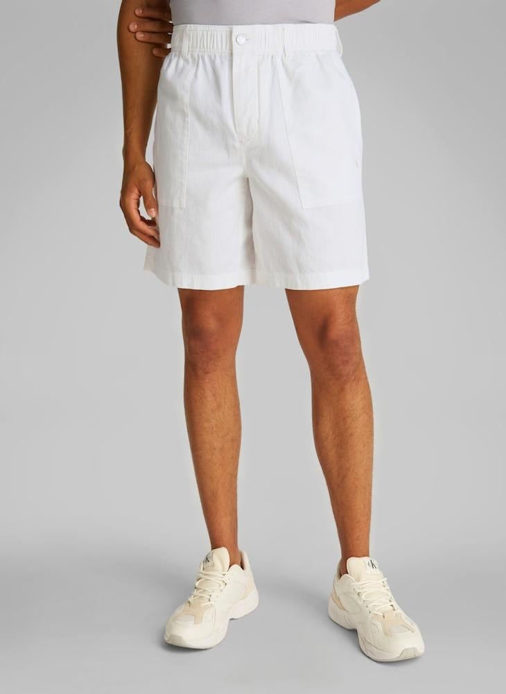 Calvin Klein Jeans Linen Shorts  - Image 1