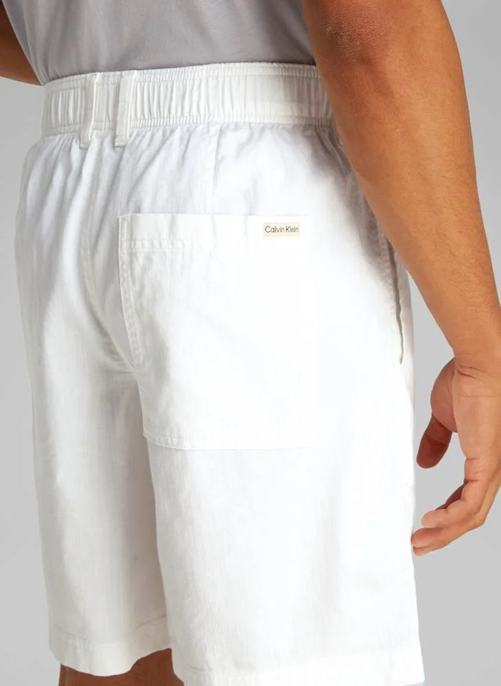 Calvin Klein Jeans Linen Shorts