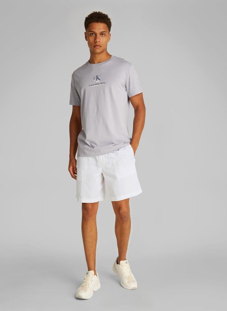 Calvin Klein Jeans Linen Shorts  - Image 4