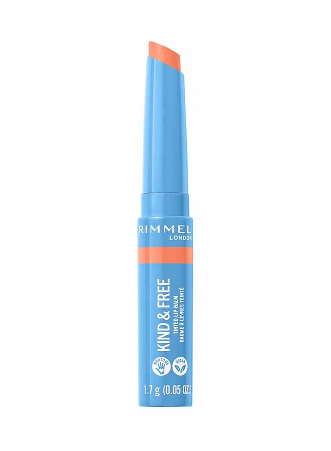 RIMMEL LONDON Kind And Free Lip Balm 003 – Tropical Spark (Coral)  - Image 1