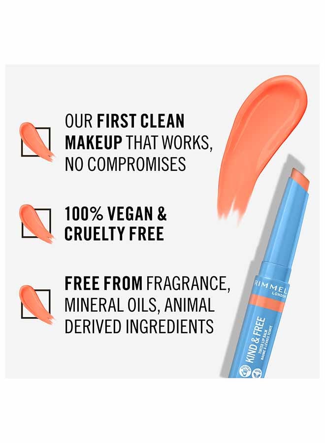 RIMMEL LONDON Kind And Free Lip Balm 003 – Tropical Spark (Coral)  - Image 4