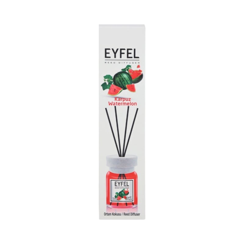 Eyfel Reed Diffuser Watermelon Karpuz Perfume Aroma Home Fragrance- 120ml - Image 1