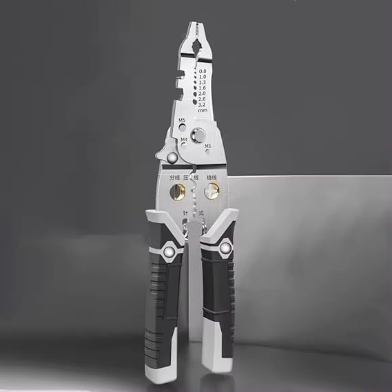 MATSON Wire Stripper MultiFunction Wire Strippers Wire Stripper Tool Wire Crimping Tool Wire Cutter Electrical Wire Crimper ToolNeedle Nose Pliers Hand Tool - Image 1