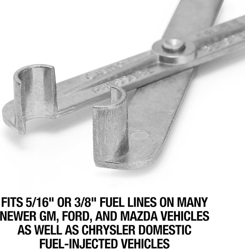 OEMTOOLS 25043 Fuel Line Disconnect Tool, For Releasing 5/16" and 3/8" Quick Connect Fuel Lines, Scissor-Style Design, Compatible with GM, Ford, Chrysler, and Mazda Vehicles - Image 3