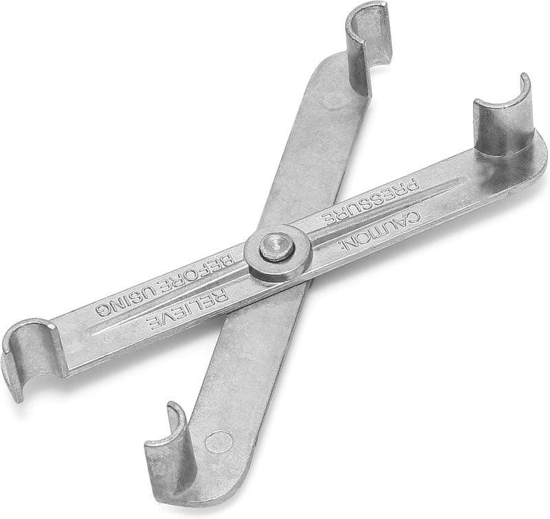 OEMTOOLS 25043 Fuel Line Disconnect Tool, For Releasing 5/16" and 3/8" Quick Connect Fuel Lines, Scissor-Style Design, Compatible with GM, Ford, Chrysler, and Mazda Vehicles - Image 1