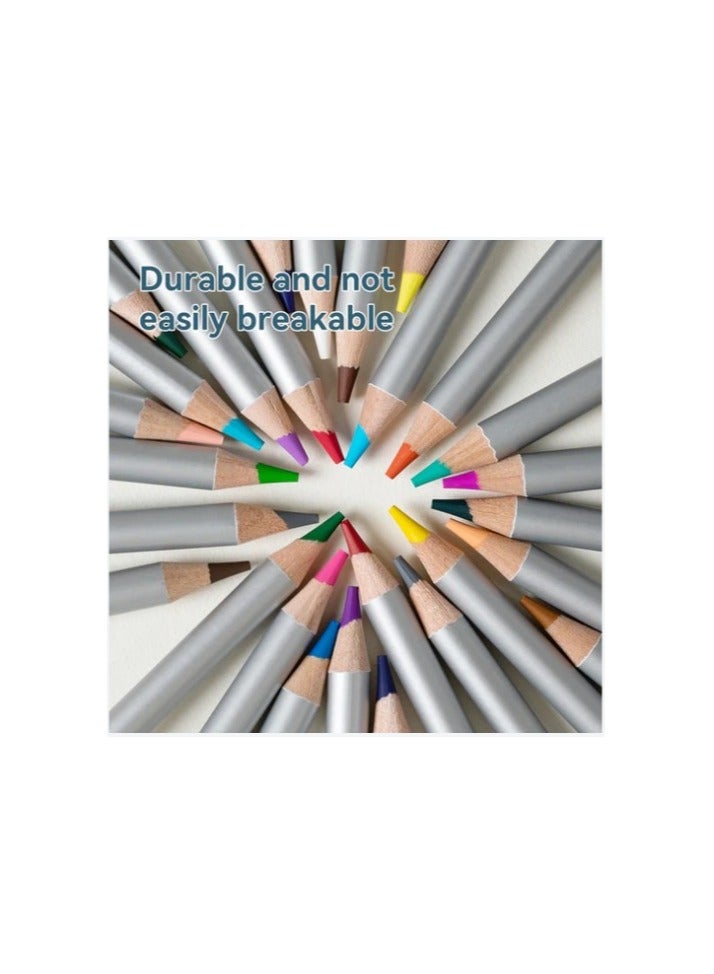 DMAST COLOR PENCIL 24CLR METAL CASE - C300-24 - Image 2