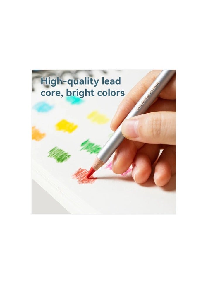 DMAST COLOR PENCIL 24CLR METAL CASE - C300-24 - Image 3