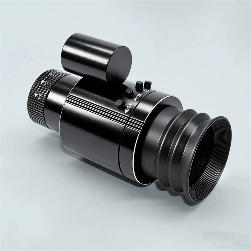 Night Vision Monocular: 1X-4X Digital, IP68 Waterproof, 1.54-Inch AMOLED Display - 500m Night Vision Range, Rechargeable 1800mAh Battery for Hunting, Wildlife Watching, Camping & Outdoor Night Observa - Image 2