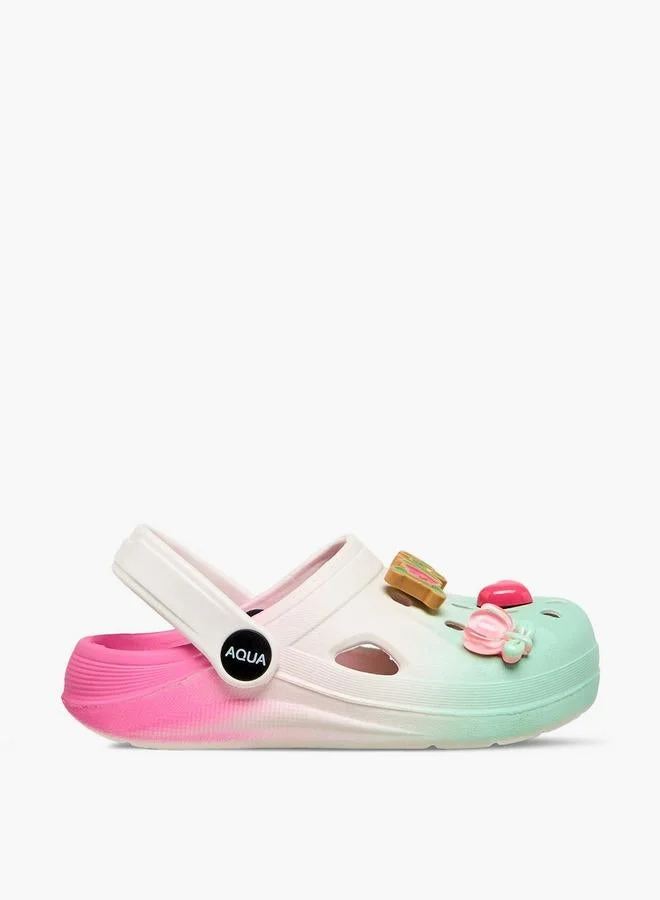 أكوا Girls Ombre Clogs