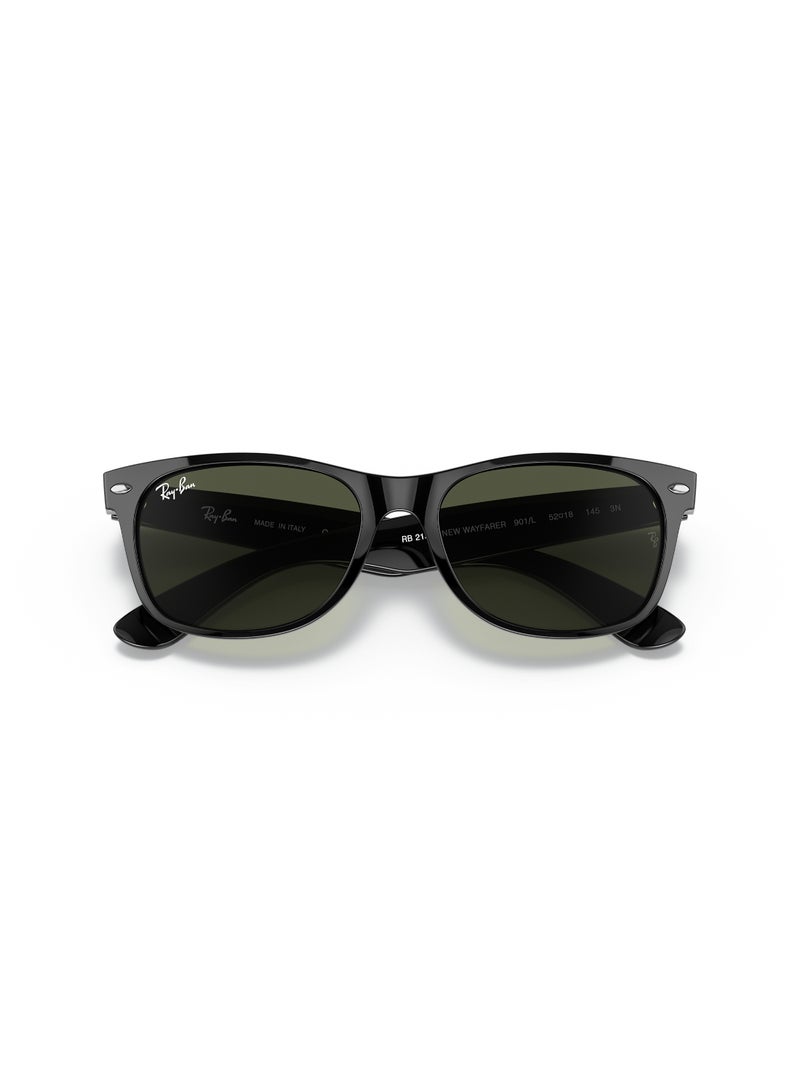Ray-Ban Unisex Unisex Square Shape Nylon Sunglasses RB2132 901L 55 - Lens Size: 55 Mm - Polished Black - Image 5