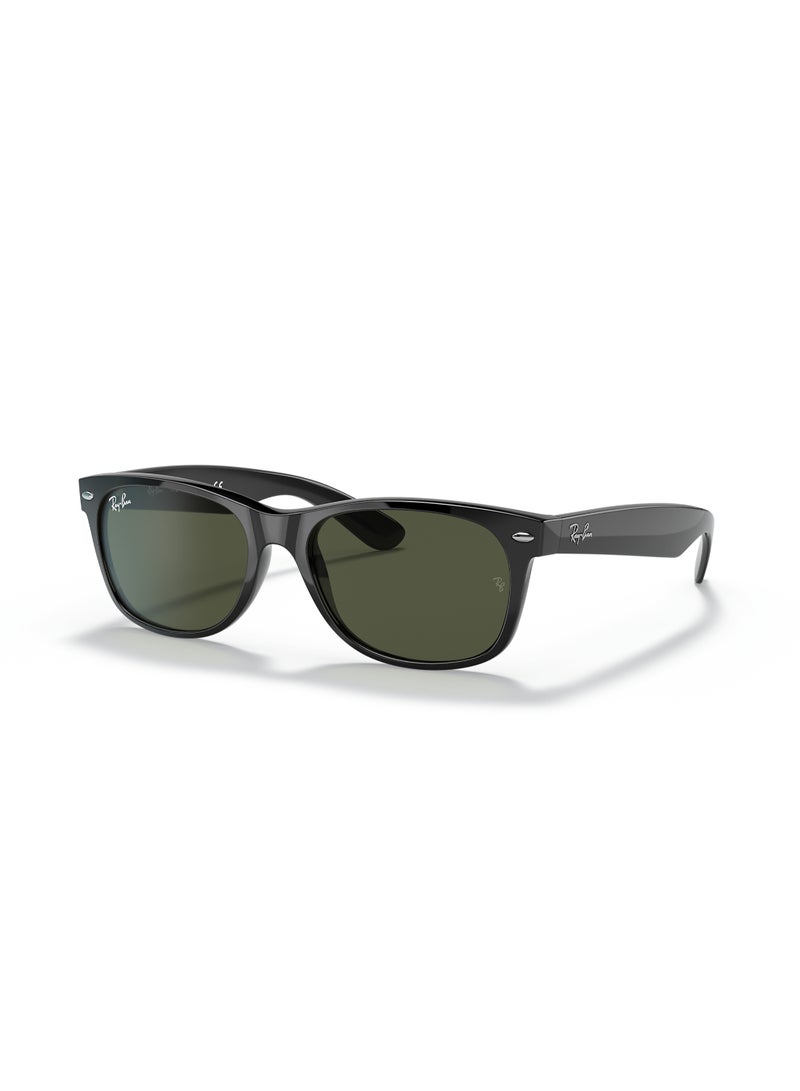 Ray-Ban Unisex Unisex Square Shape Nylon Sunglasses RB2132 901L 55 - Lens Size: 55 Mm - Polished Black - Image 1