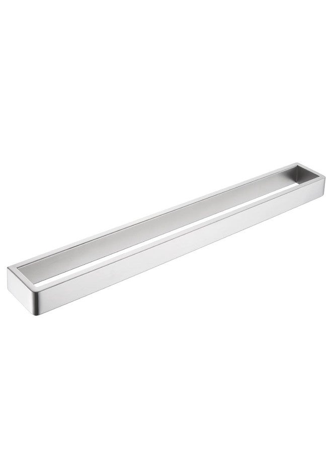 Angle Simple Towel Bar Brushed Nickel, SUS 304 Bath Towel Rack Holder for Bathroom Wall Mounted Storage Rail, 22.76" - Image 1