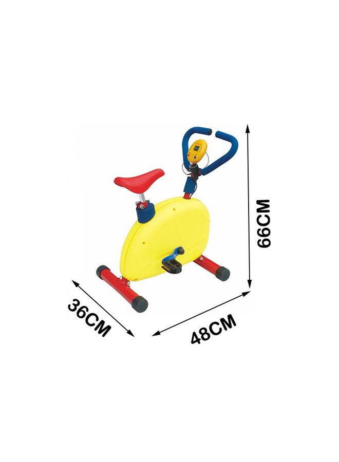 JSAITOYS Kids Exercise Bikes Indoor Sports Fitness Health Care Supplies Exercise Workout Children Bicycle - Image 2