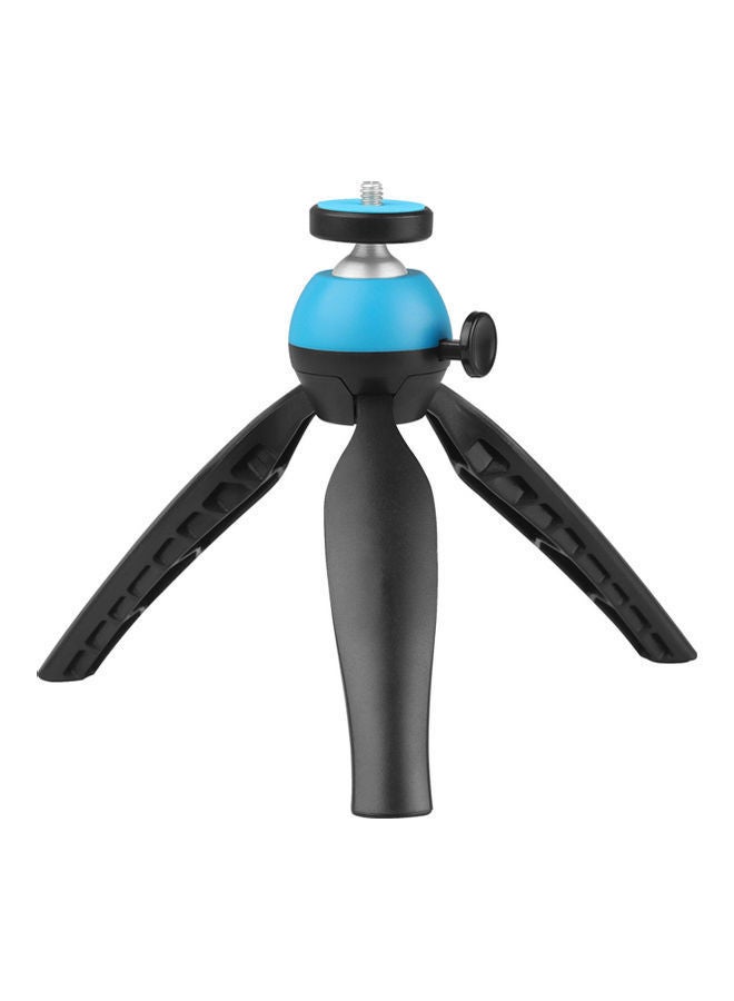 NIBEMINENT Adjustable Tripod With Integrated Ball Head Blue/Black  - Image 1
