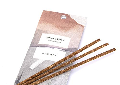 Juniper Ridge All-Natural Aromatic Campfire Incense - Long-Lasting Bamboo Sticks - Aromatherapy & Meditation Therapy - No Synthetic Fragrance - Douglas Fir - 20 Count - Image 1