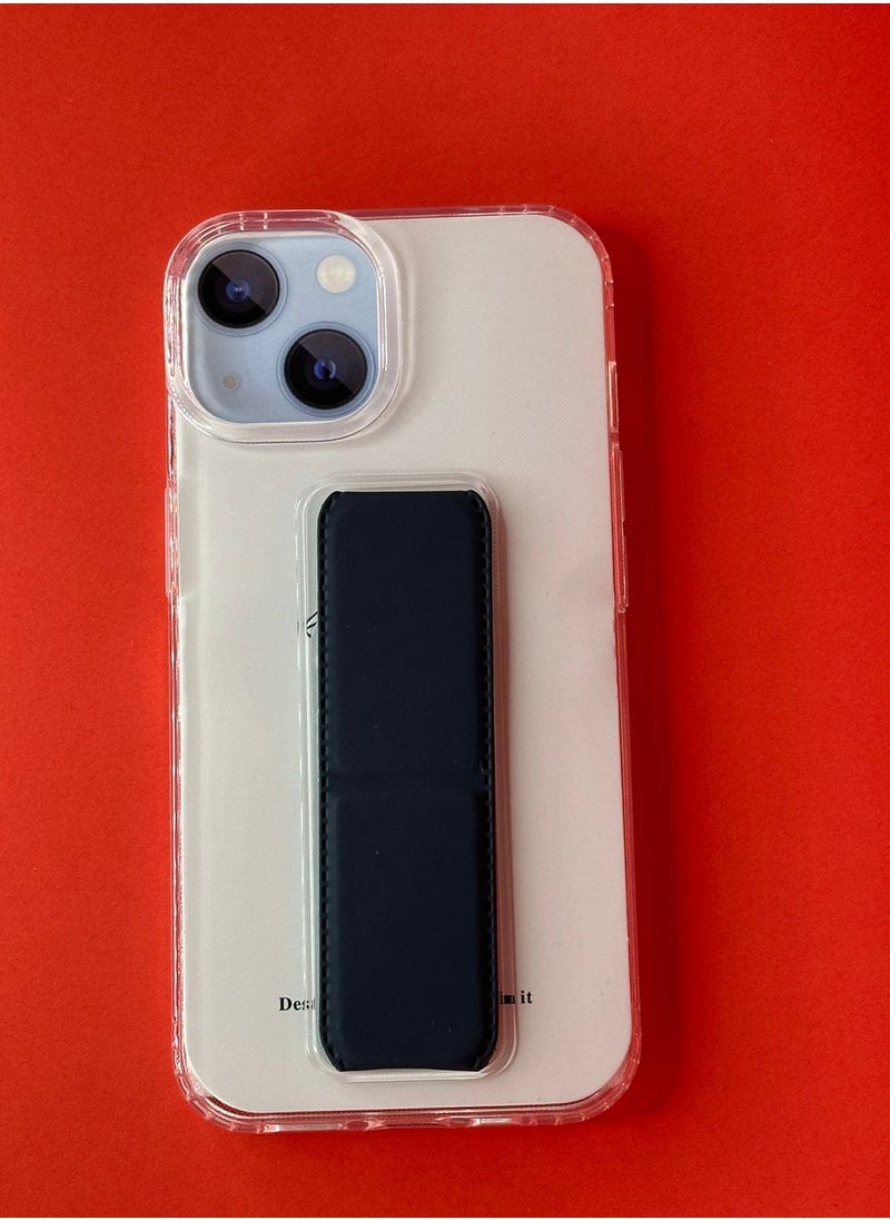 Undefined Transparent IPhone 14 Back Cover With Handle  - Image 1