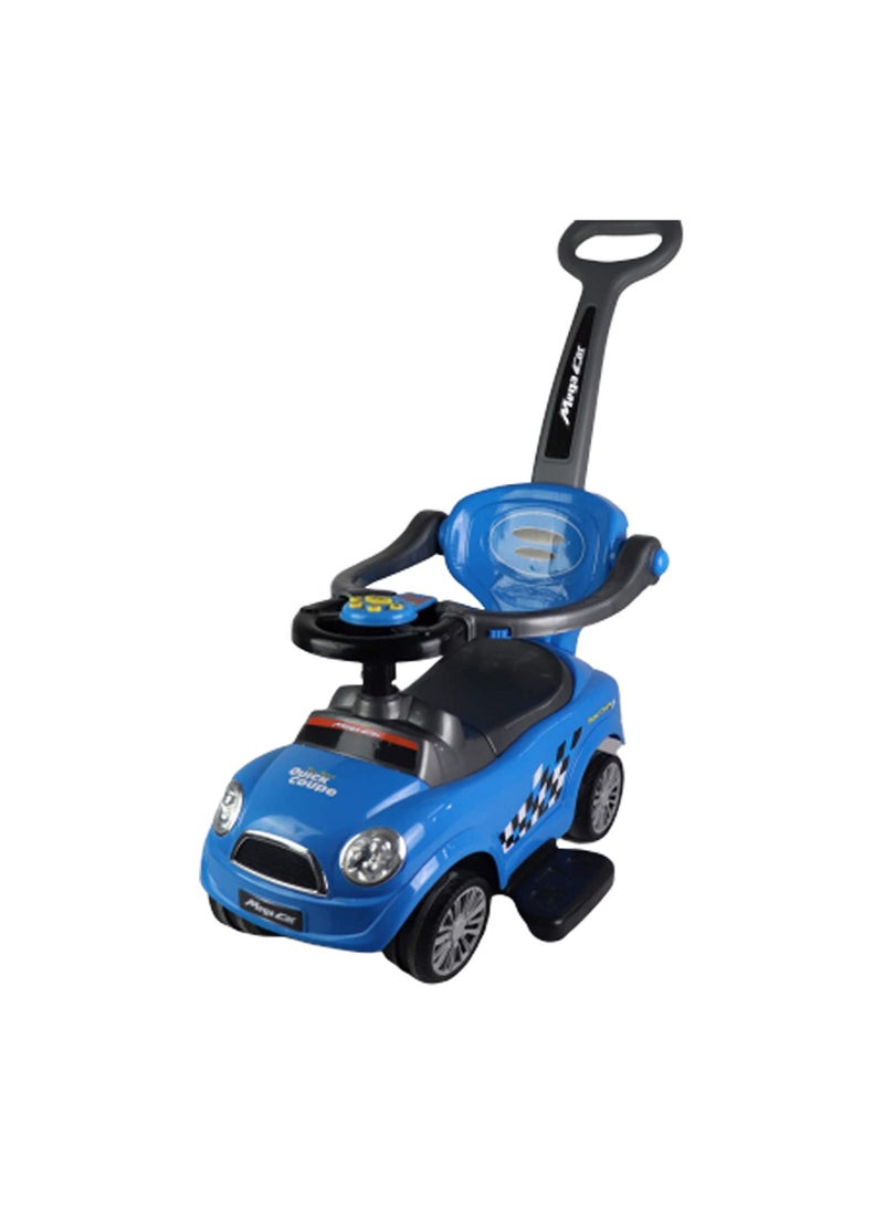 DeloPik Kids 3-in-1 Push and Pedal Car Toddler Ride On w/Handle, Horn, Music,baby ride on toys,baby scooter for 2year ，baby push car - Image 1