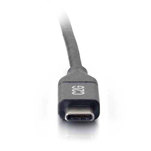 C2G USB Cable, USB 2.0 Cable, USB C to C Cable, Black, 6 Feet (1.82 Meters), Cables to Go 28828 - Image 4