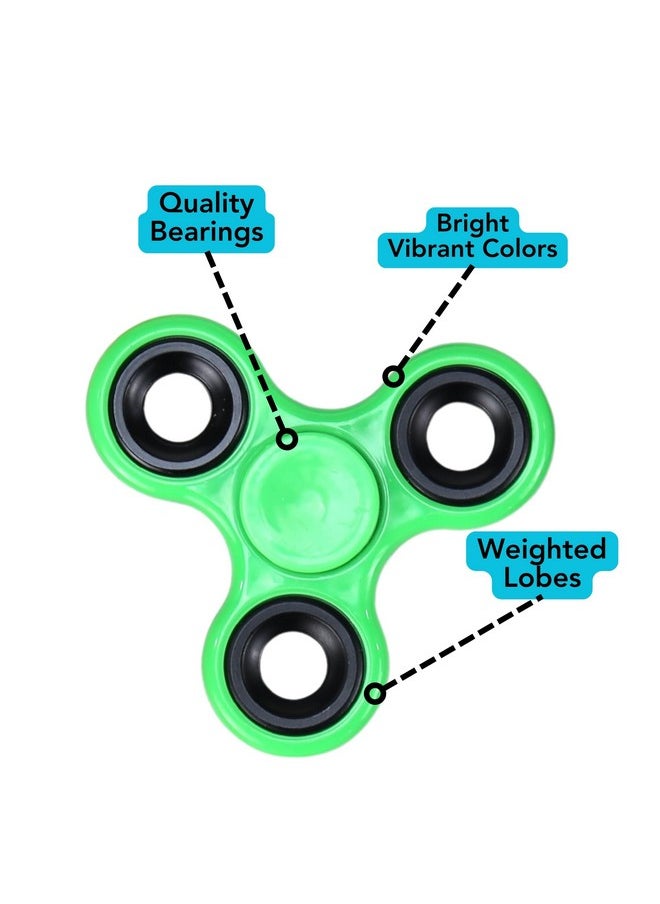 Iconikal Fidget Spinner Random Color Bulk Assortment Set, 24-Pack  - Image 4