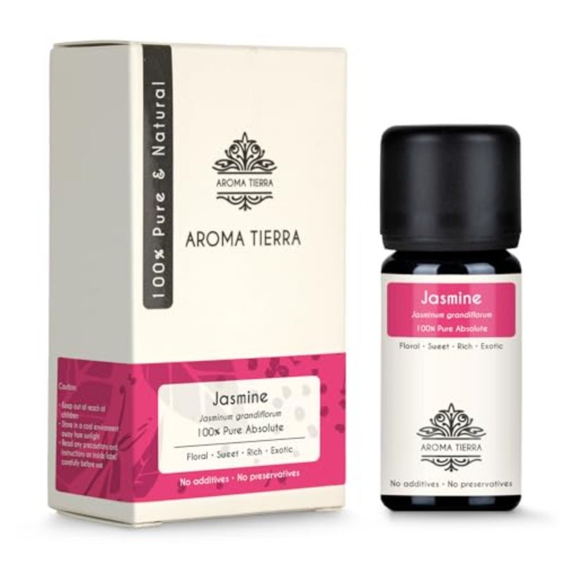 زيت الياسمين المطلق Jasminum grandiflorum 10 مل - نقي 100% وطبيعي وغير مخفف - غريب وحلو وزهري - للعطور والعلاج العطري والاسترخاء والناشر - Image 3