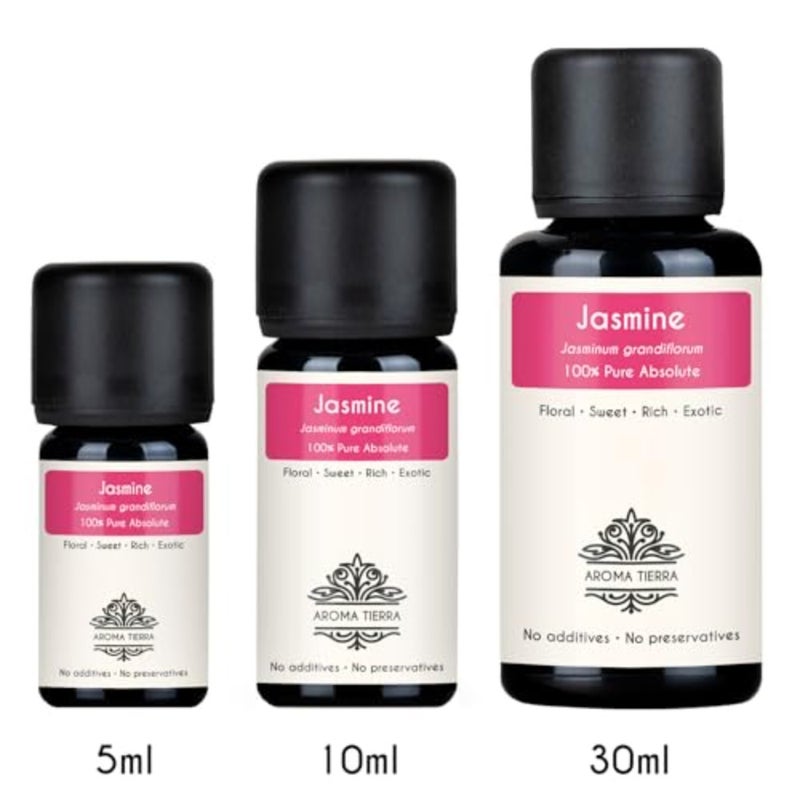 زيت الياسمين المطلق Jasminum grandiflorum 10 مل - نقي 100% وطبيعي وغير مخفف - غريب وحلو وزهري - للعطور والعلاج العطري والاسترخاء والناشر - Image 4