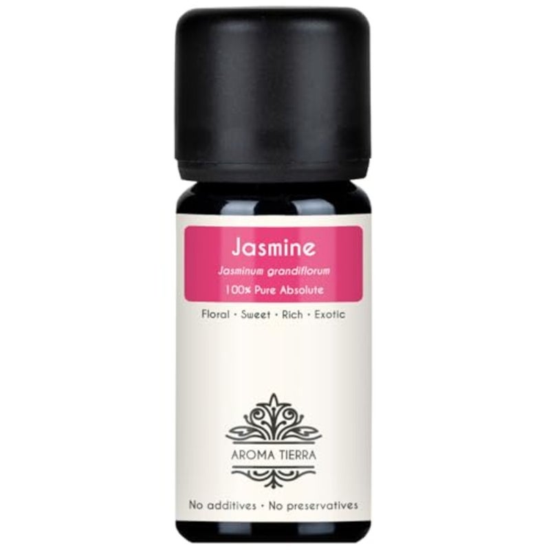 زيت الياسمين المطلق Jasminum grandiflorum 10 مل - نقي 100% وطبيعي وغير مخفف - غريب وحلو وزهري - للعطور والعلاج العطري والاسترخاء والناشر - Image 1