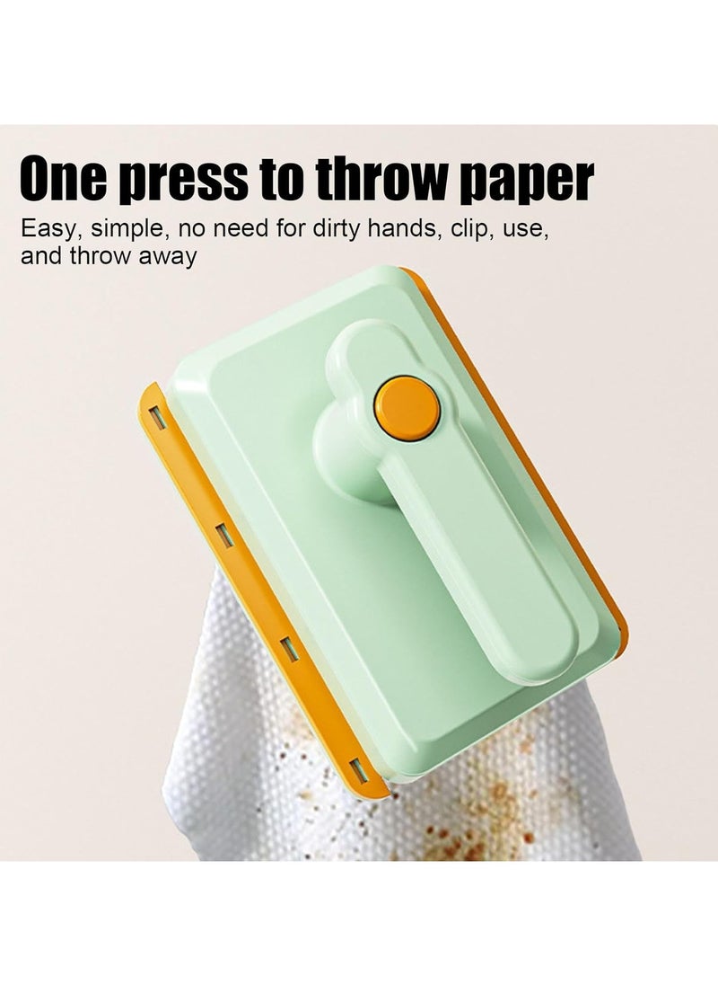 CEPILLO Cleaning Mini Mop Travel Mop Table Hand Mop in Scratch and Wipe Design, Household Oil Stain Remover Cleaning Agent Hand Protector for Bathroom Kitchen  - Image 3