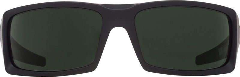 Spy Optic Women's Rectangular General Soft Matte Black Happy Gray Green, Multi, One Size + 62 - Image 2