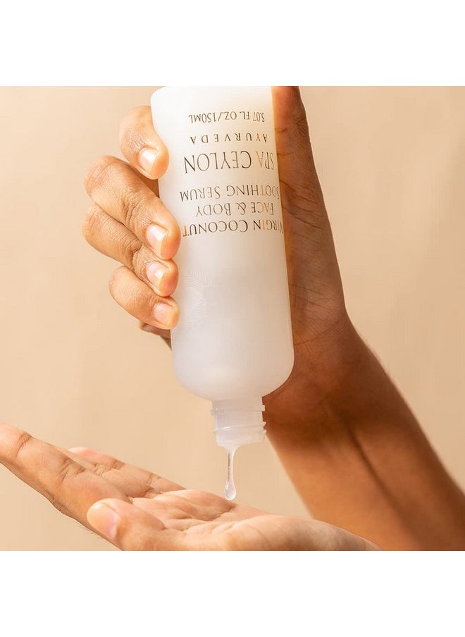 spa ceylon - Virgin Coconut Face & Body Soothing Serum | Hydrating | 100% Natural | Siliconfree | Suitable For All Skin Types - Image 1