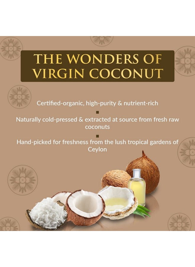 spa ceylon - Virgin Coconut Face & Body Soothing Serum | Hydrating | 100% Natural | Siliconfree | Suitable For All Skin Types - Image 1