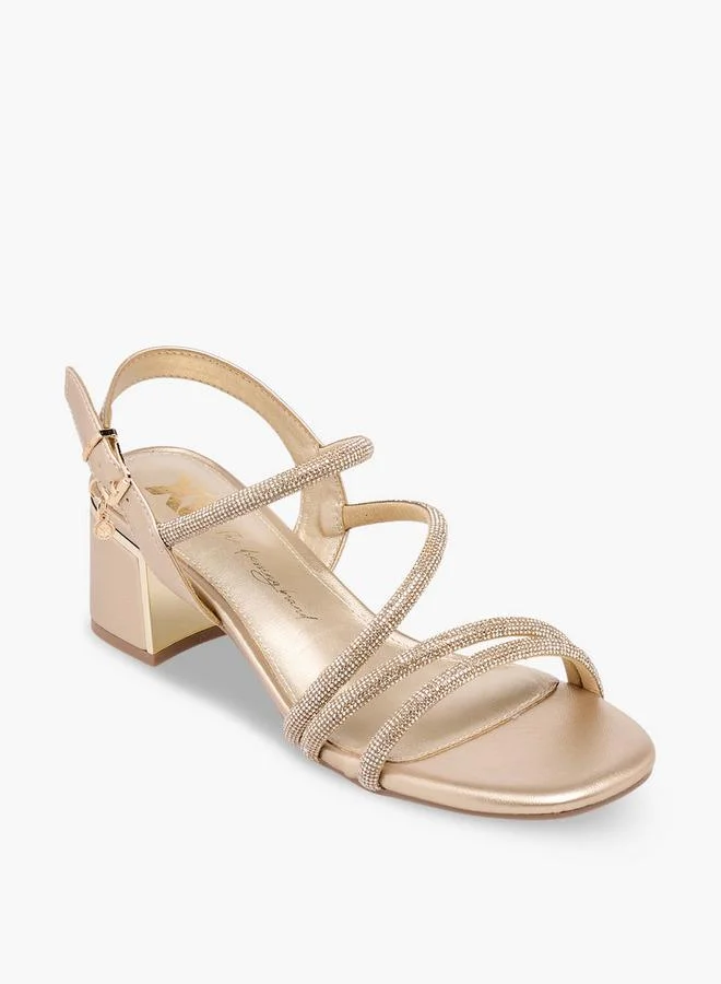 إكستي Women Embellished Block Heel Sandals