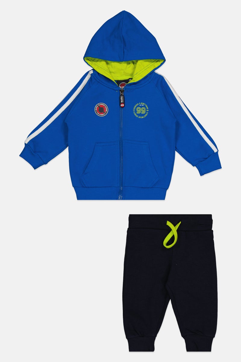 Guru 99 Toddlers Boy 2 Pieces Graphic Print Tracksuit, Multicolor - Image 2