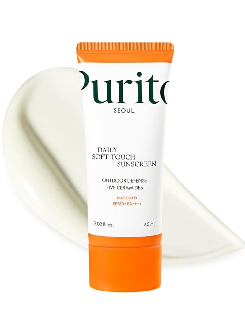 PURITO Daily Soft Touch Sunscreen SPF50+ PA++++ - 60ml - Image 1