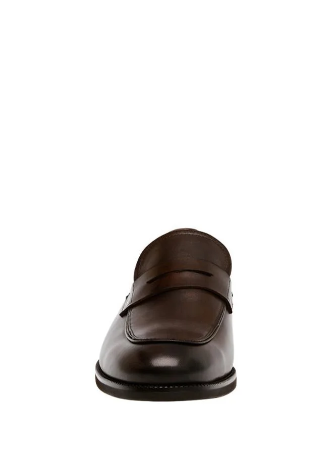 Steve Madden  Pardito Brown Leather Men's Loafers for Men | Best Price UAE
