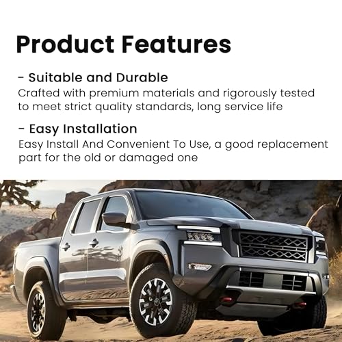 ECOMARK Front Door Glass Window Channel Run Rubber Seal Compatible withFit for Nissan D22 Frontier 1998 1999 2000 2001 2002 2003 2004 2005 Replace 80331-2S400 80330-2S400 803312S400 803302S400 - Image 5