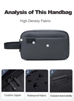 ARCTIC HUNTER Travel Clutch Bag, Durable Toiletry Phone Wallet  Handbag for Men  - Image 5