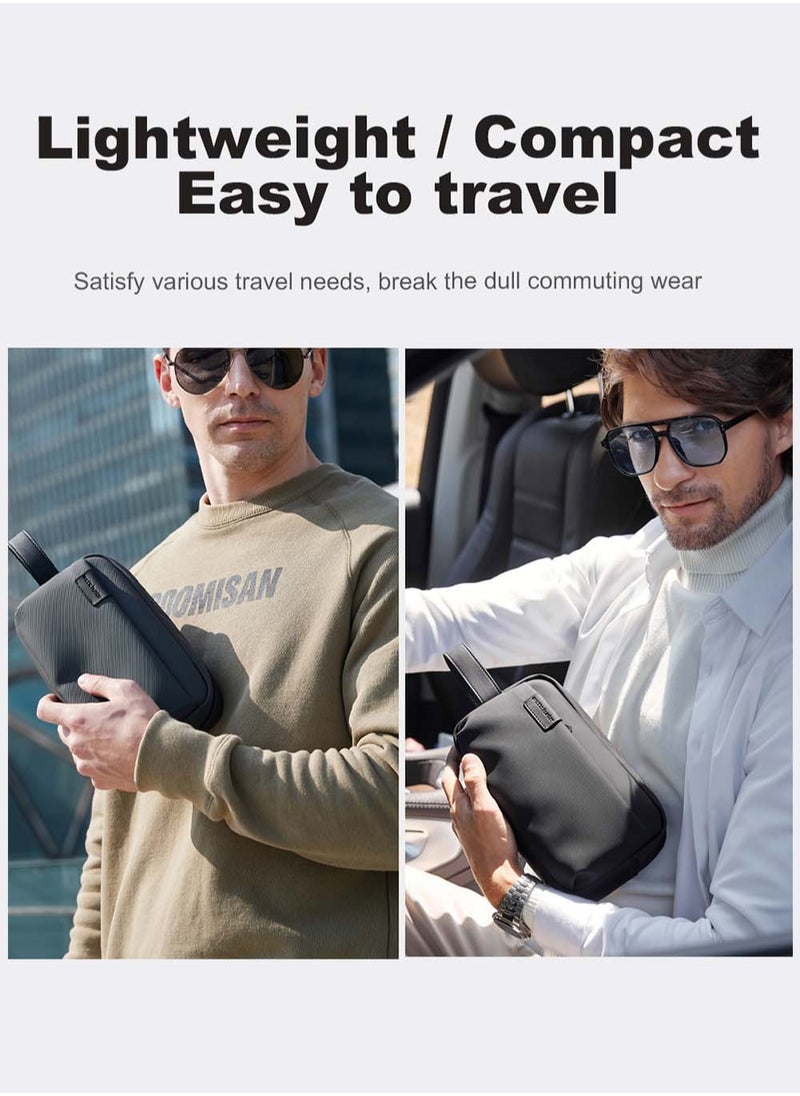 ARCTIC HUNTER - Travel Clutch Bag, Durable Toiletry Phone Wallet  Handbag for Men - Image 1