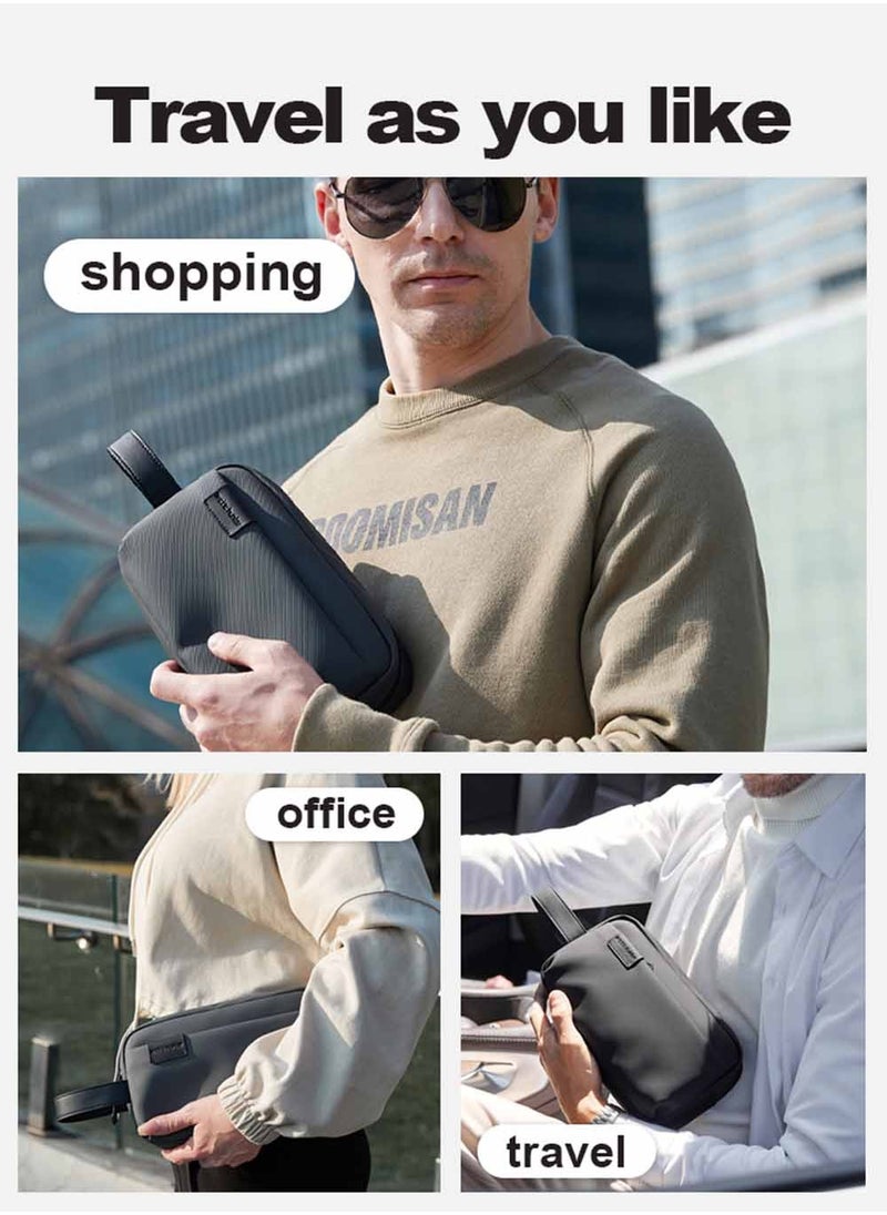 ARCTIC HUNTER - Travel Clutch Bag, Durable Toiletry Phone Wallet  Handbag for Men - Image 1