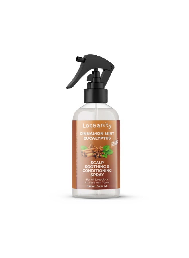 Locsanity Cinnamon Mint Eucalyptus Scalp Soothing & Conditioning Spray