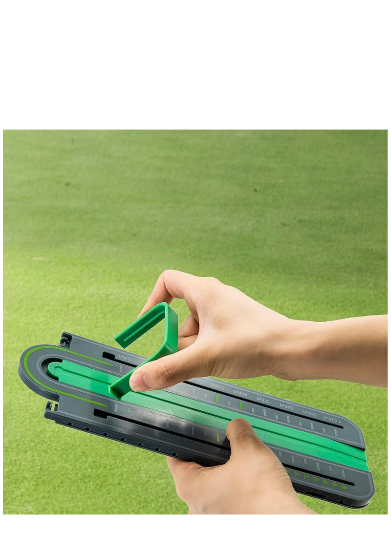 Excefore - Golf Precision Distance Putting Drill - Putting Gate Practice Tool, Golf Training Putters, Putting Mirror, Putting Mat, Trainer Aid for Putting Green, Alignment Rail Precision Distance Control - Image 1