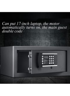 VUCATIN Fireproof Safe Box with Key Lock Anti-Theft Digital Security Box with Programmable Keypad Security Cabinet Money Safe Lock Box for Home Hotel Office (21*43*36cm)  - Image 5