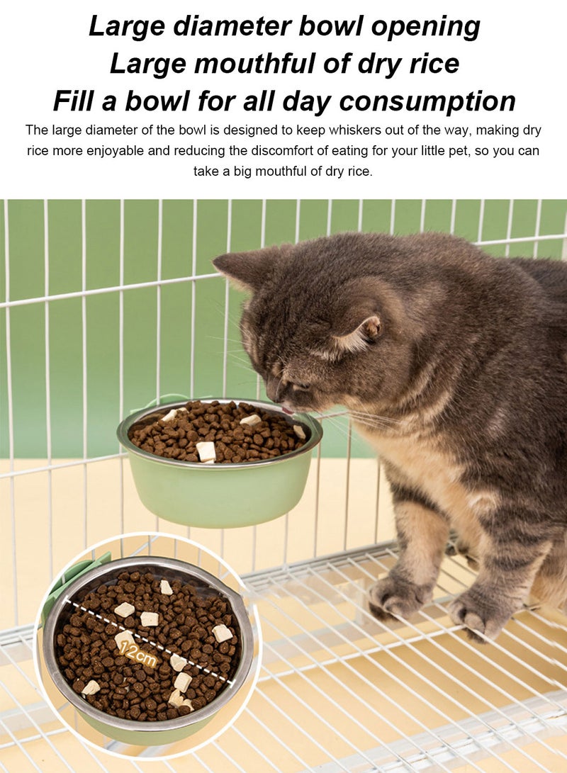 كيدل الفولاذ المقاوم للصدأ وعاء القط القط وعاء الماء - Image 4