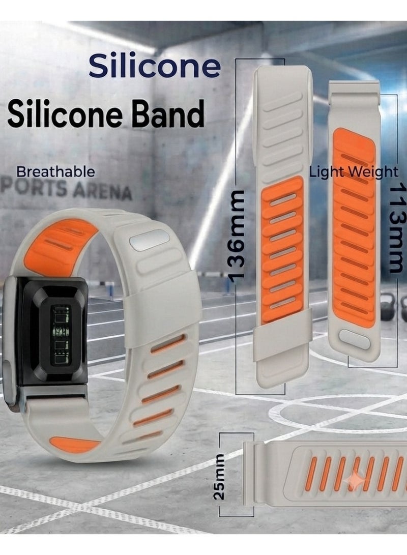 TEMPO SportFlex Silicone Strap for WHOOP 5.0 Life /MG – ECG Compatible, Waterproof & Sweatproof Band with U Shaped Connector - Premium Fitness Accessory | NOT for Gen 4 - Image 4