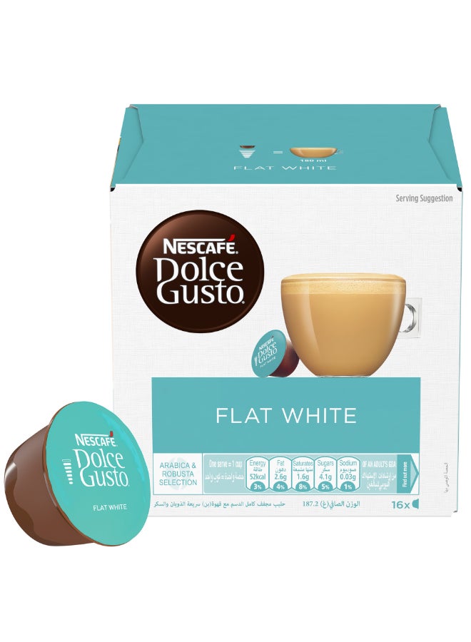 Nescafe Flat White Coffee 11.7grams Pack of 16 - Image 3