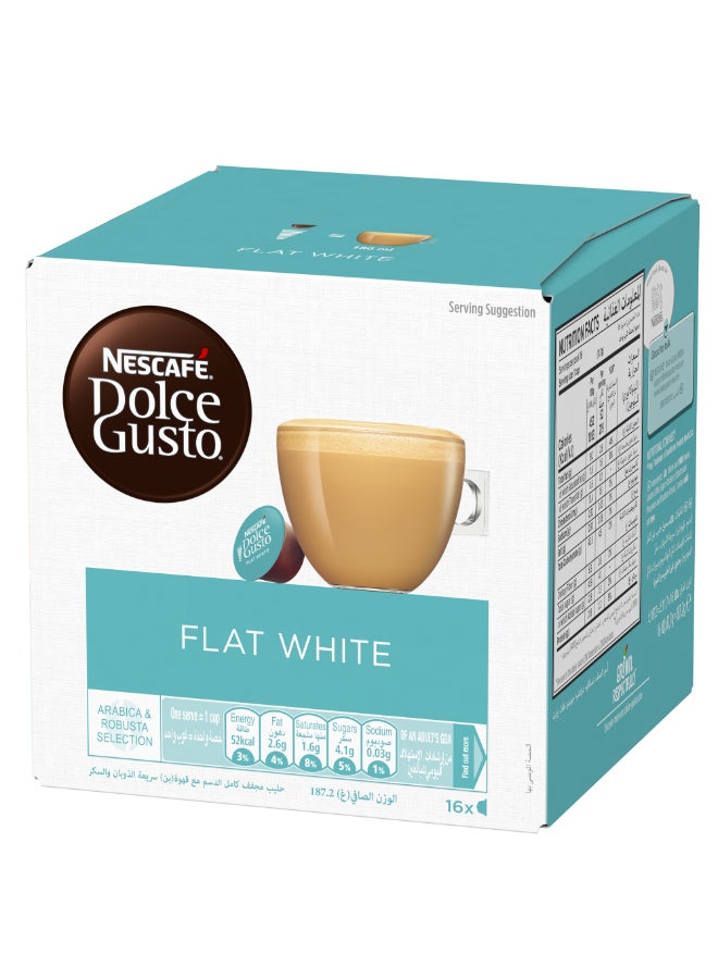 Nescafe Flat White Coffee 11.7grams Pack of 16 - Image 4