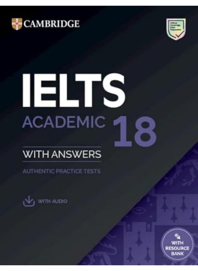 كتاب الطالب الأكاديمي IELTS 18 مع الإجابات: اختبارات ممارسة أصلية - Image 1