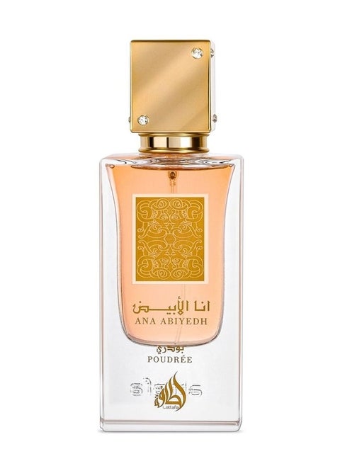 Lattafa Ana Abiyedh Poudree Perfume For Unisex EDP 60ml