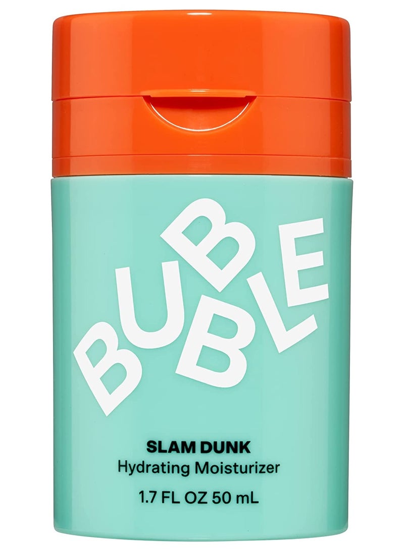 Bubble Skincare Slam Dunk Hydrating Facial Moisturizer - Natural Aloe Juice + Avocado Oil for Skin Hydration and Blue Light Protection - Daily Face Moisturizer for Sensitive Skin (50ml) - Image 1