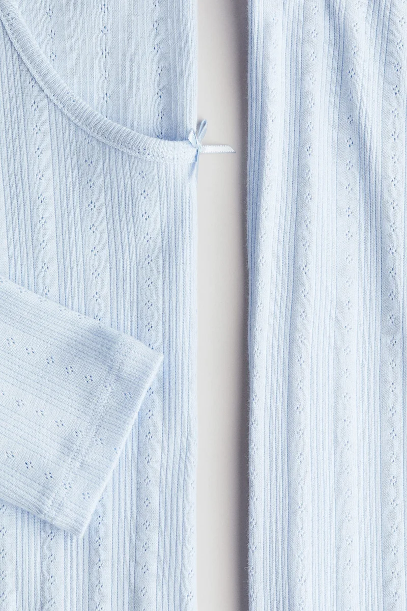 H&M Cotton pointelle pyjamas