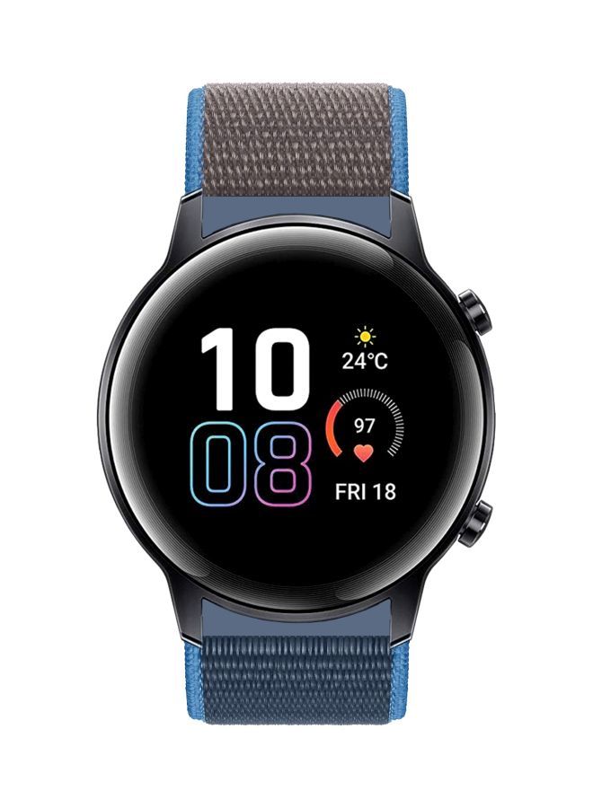 نيبمينينت سوار بديل لساعة هونر يد ماجيك واتش 2 مقاس 42 مم أزرق سيرف/ بني - Image 1